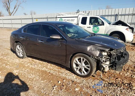 2013 Nissan Maxima S z USA, uszkodzony, nr VIN 1N4AA5AP2DC819970